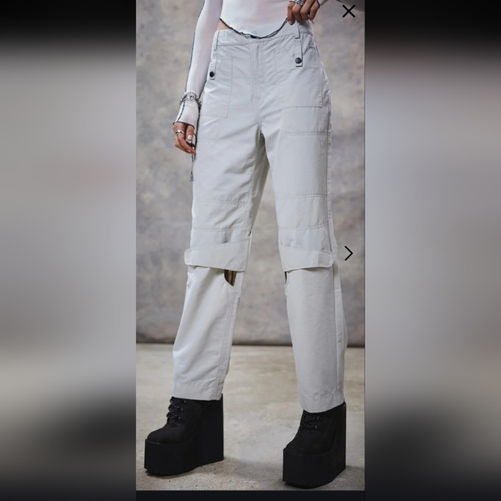 Darker Waves Filter Unisex Windbreaker Cargo Pants Size M "Read" NWOT